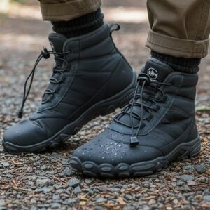 Women's Waterproof Gray Winter Boots